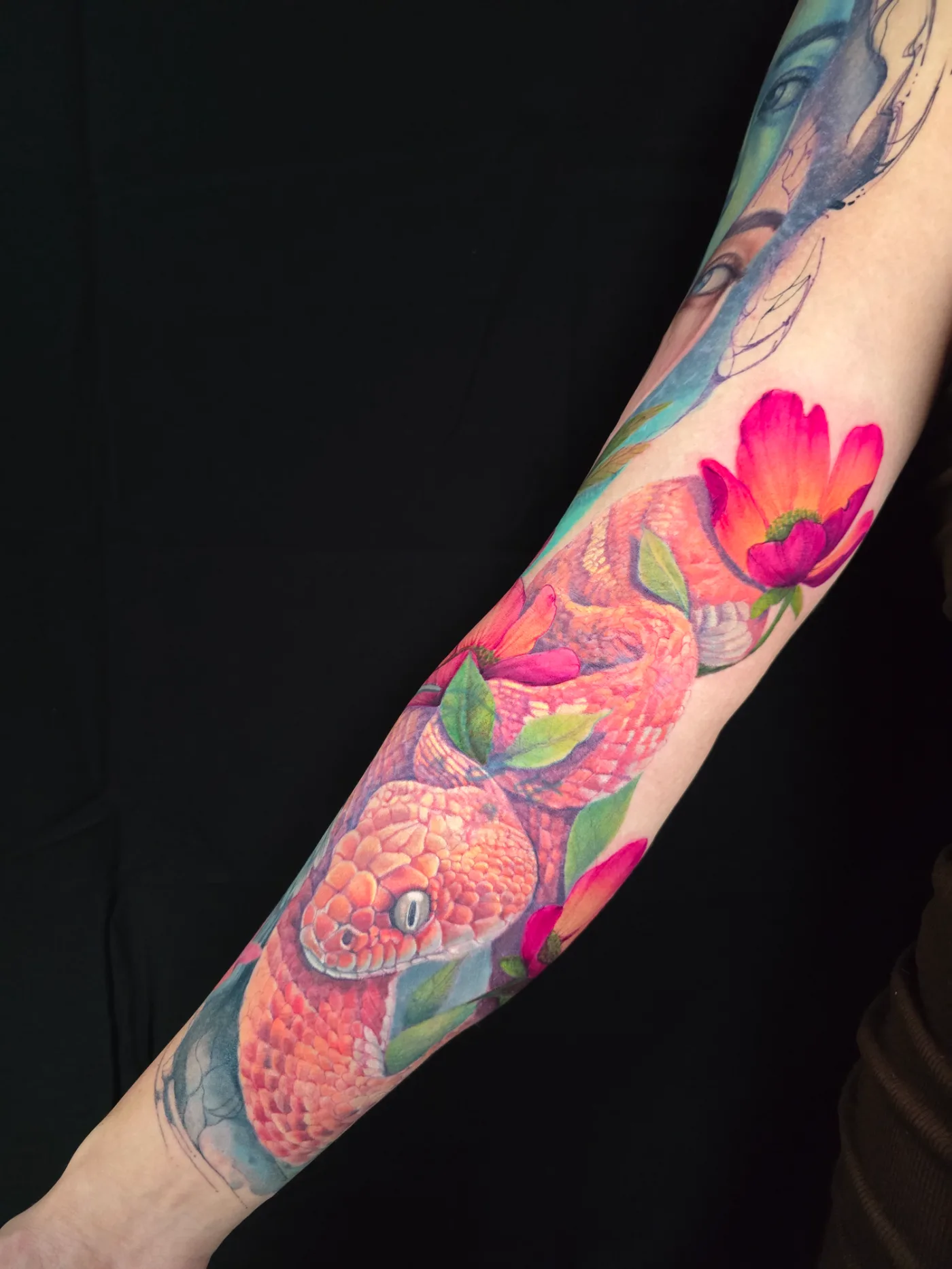 Manga full color, realismo ,con 2 caras01