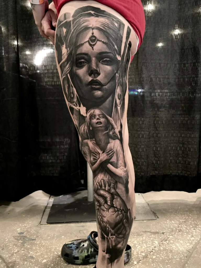 Realism Black and grey Ezequiel